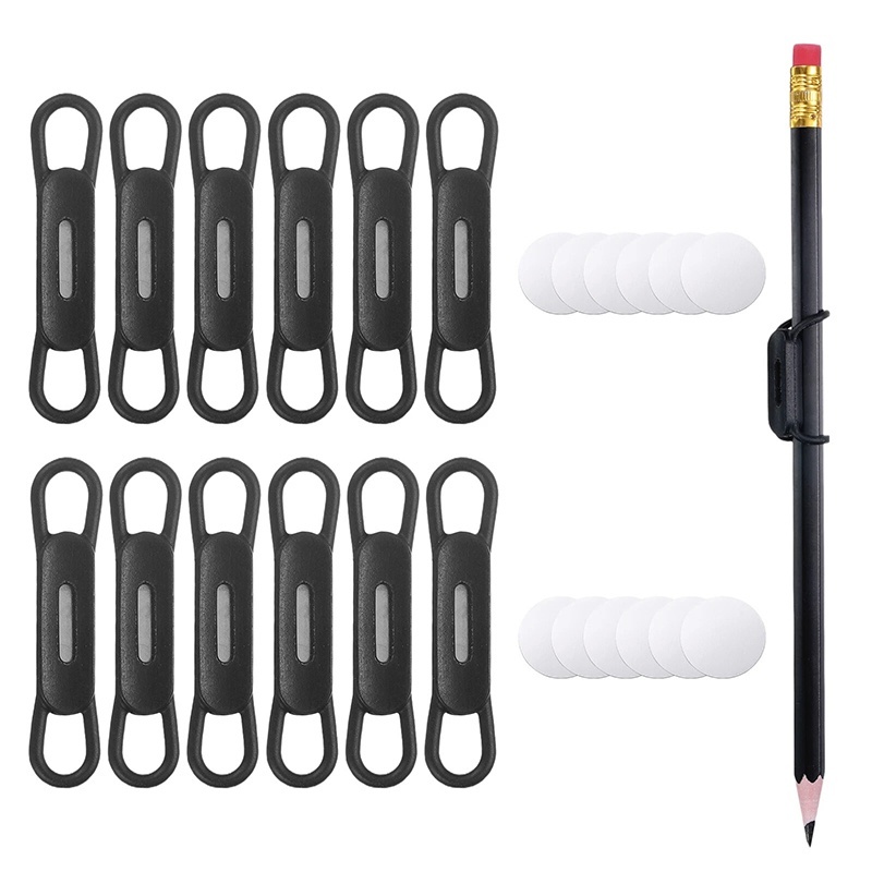 Tablet Drawing Accessories - マグネット式ペンシルホルダー タブレットタッチペンクリップ 多機能調整可能シリコンペンスタンド オフィス・学校用オーガナイザーアクセサリー