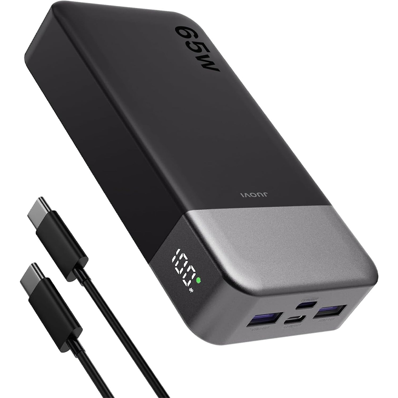 Dell Tablet Accessories - JUOVI ポータブル充電器 65W 20000mAh パワーバンク コンパクト