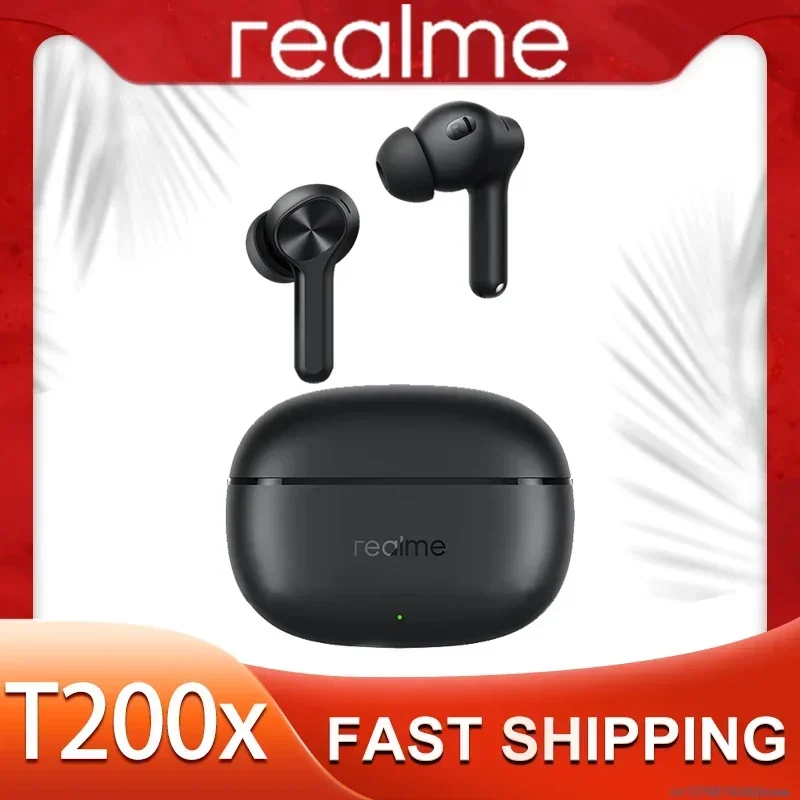 Realme Tablet Accessories - realme Buds T200X ワイヤレスイヤホン Bluetooth 5.4