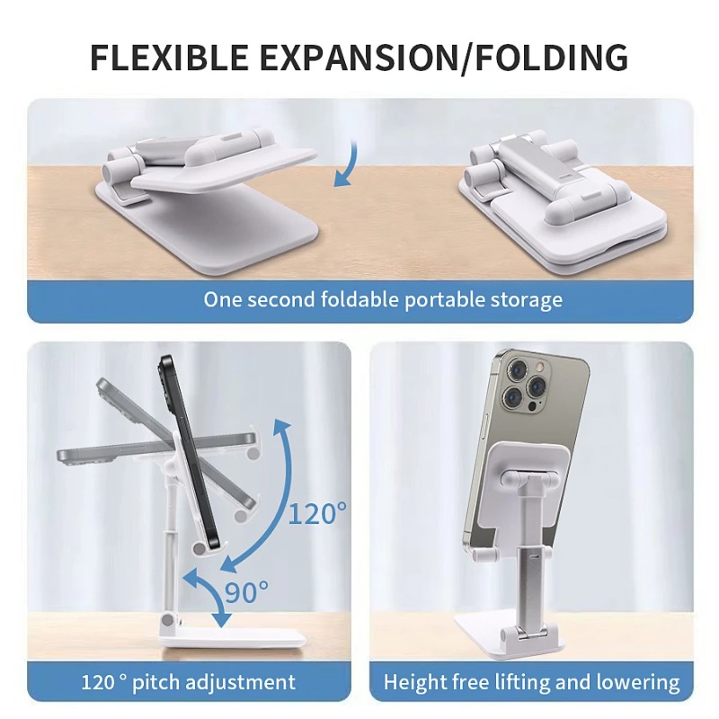 デスクトップ電話ホルダー スタンド タブレット レイジーマウ - Tablet Stand Adjustable のレビューと価格