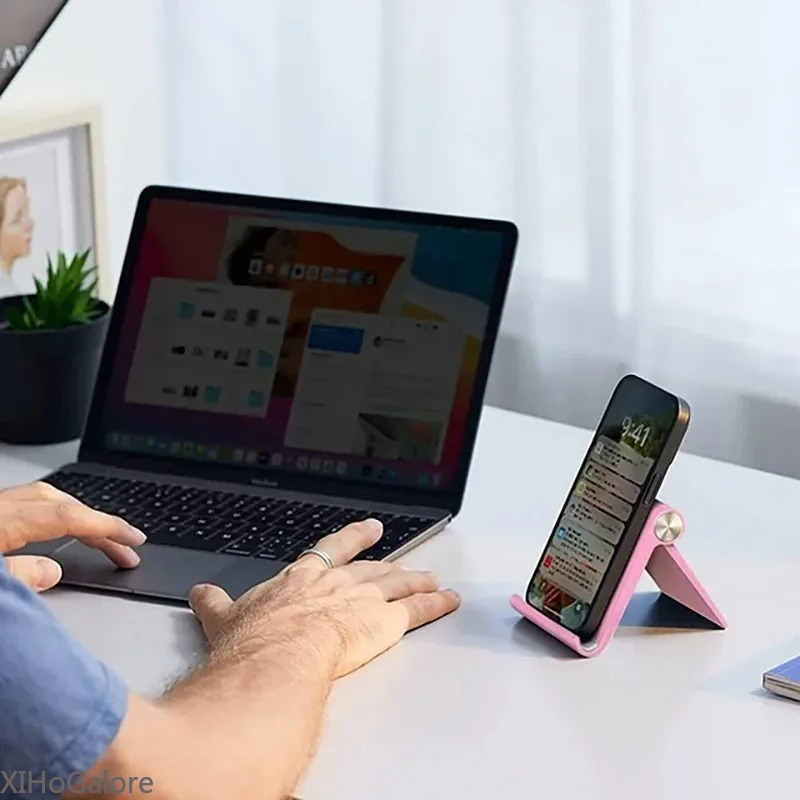 多角度調整可能折りたたみ式携帯電話スタンド、デスクトップ用ユ - Tablet Stand Adjustable のレビューと価格