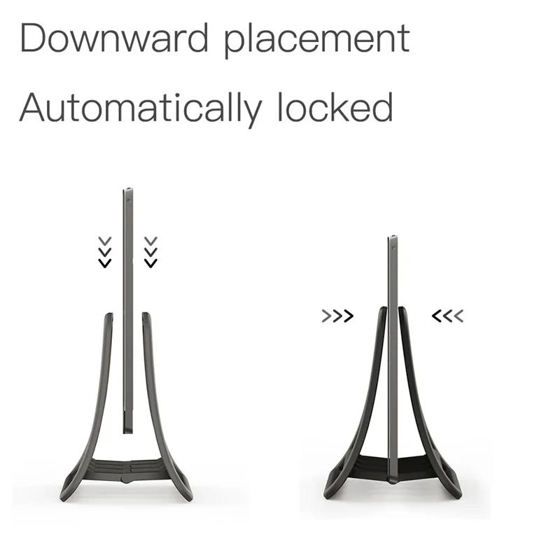 縦型ノートパソコンスタンド、調整可能なデスクトップノートブッ - Dell Tablet Accessories のレビューと価格