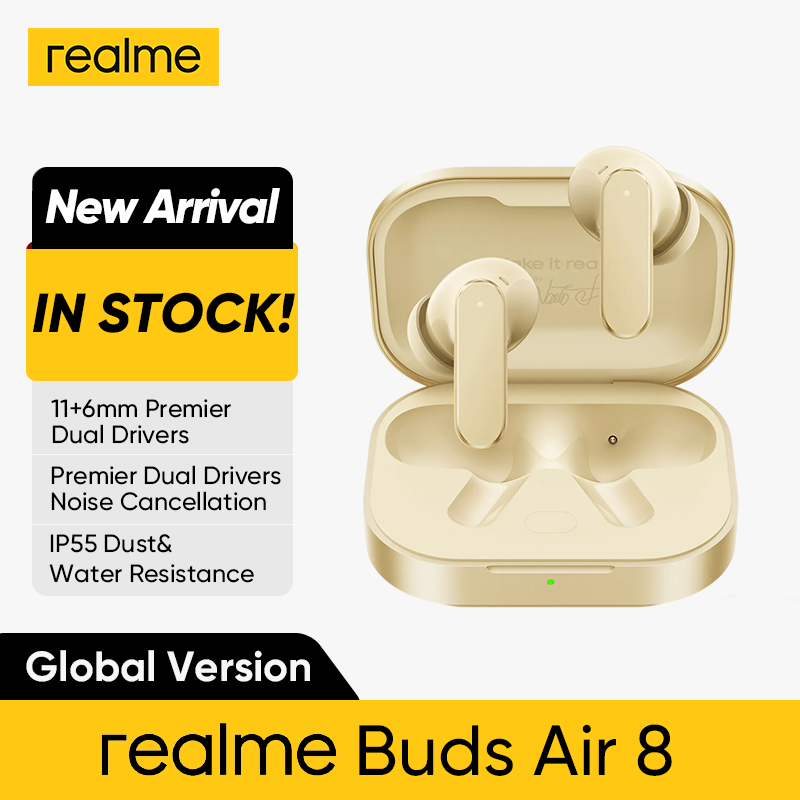 realme Buds Air 8 ワイヤレスイヤホン Bl - Realme Tablet Accessories のレビューと価格