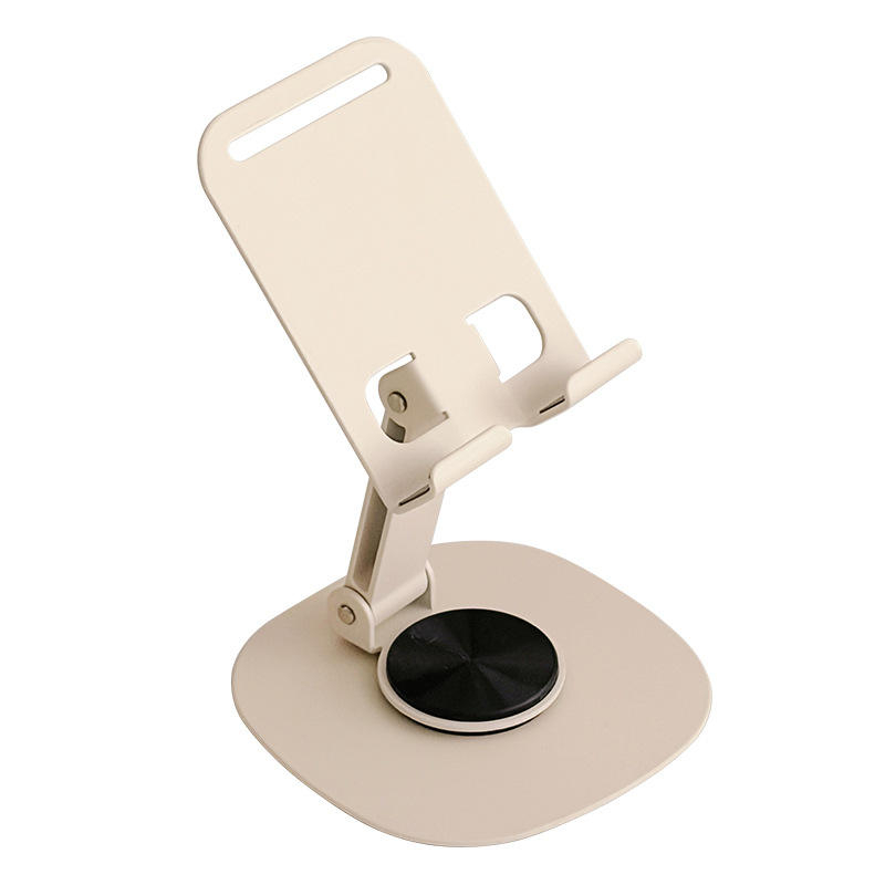 クリームスタイルの炭素鋼製ポータブルデスクトップホルダー、調 - Tablet Stand Adjustable のレビューと価格