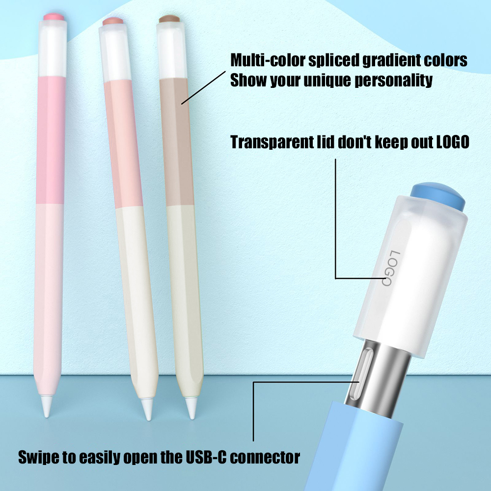 カラースプライシングシリコンペンケース Apple Penc - Tablet Drawing Accessories のレビューと価格