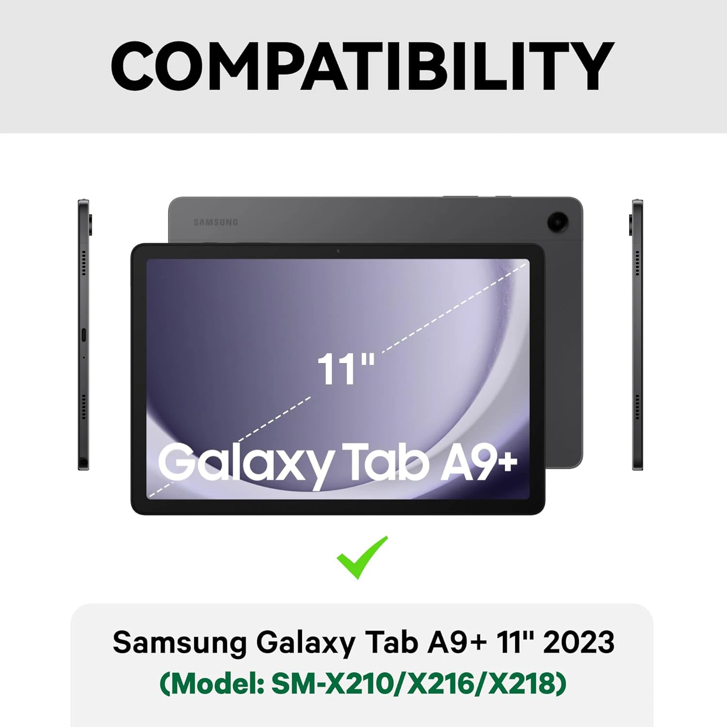 キーボードケース Samsung Galaxy Tab A9 - Getac Tablet Accessories のレビューと価格