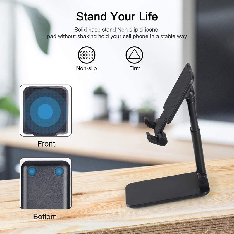 デスクトップ電話ホルダースタンドユニバーサル電話ホルダータブ - Tablet Stand Adjustable のレビューと価格