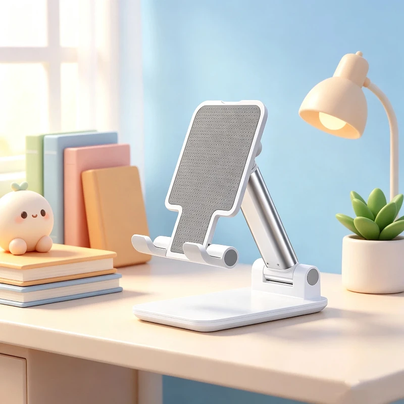 新しい金属製デスクトップタブレットホルダー、折りたたみ式拡張 - Tablet Phone Accessories のレビューと価格