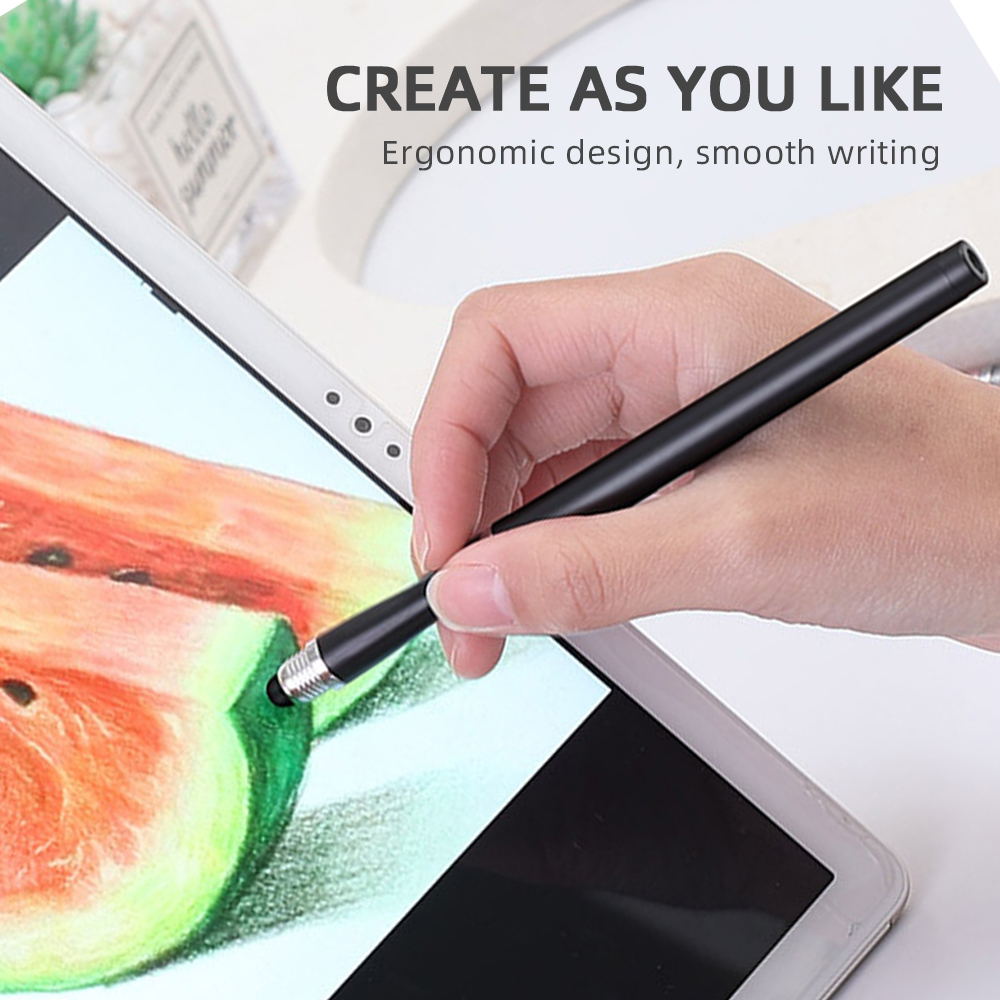 2in1 スタイラスペンユニバーサル描画タブレット容量性スク - Tablet Drawing Accessories のレビューと価格
