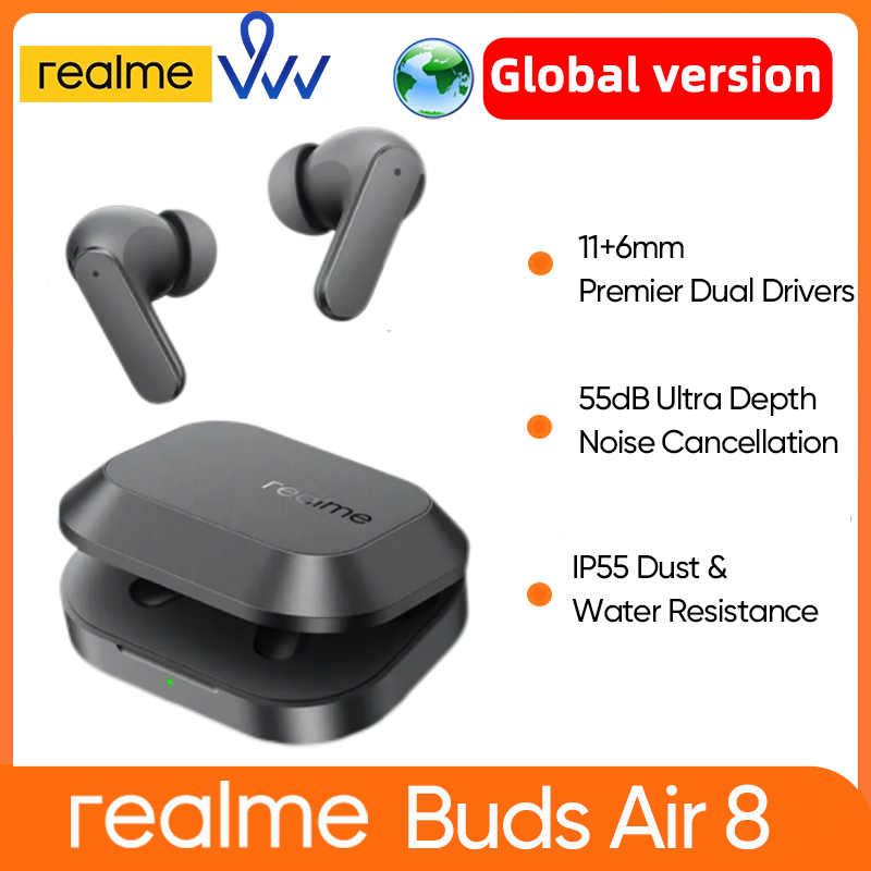 realme Buds Air 8 グローバル版 アクティブ - Realme Tablet Accessories のレビューと価格