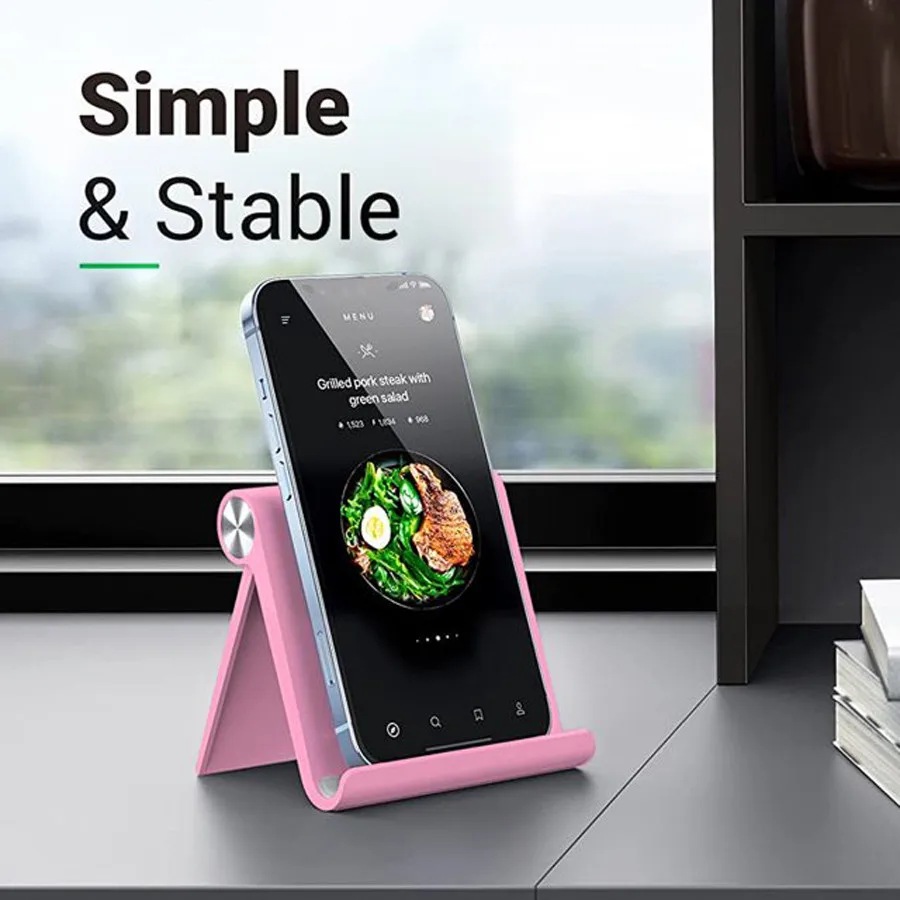 折りたたみ式デスクトップ電話ホルダー 調節可能なポータブルス - Tablet Stand Adjustable のレビューと価格