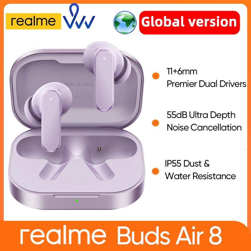 グローバル版 realme Buds Air 8 アクティブ - Realme Tablet Accessories のレビューと価格