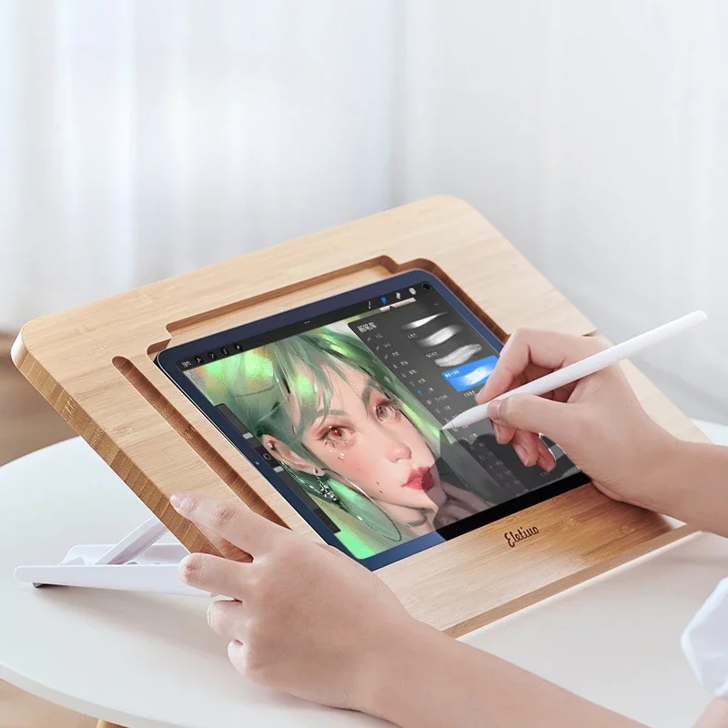 絵画ブラケット木製デスクトップタブレット手描き特殊絵画 12 - Tablet Drawing Accessories のレビューと価格